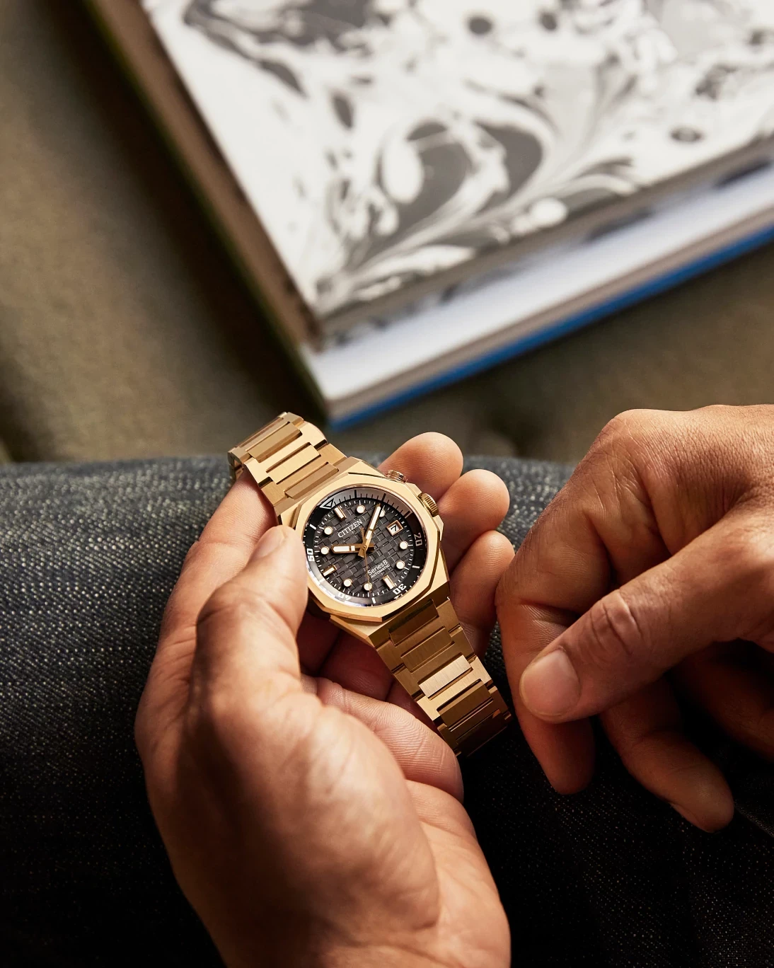 Series8 890 Gray Dial Stainless Steel Bracelet NB6069-53H | CITIZEN